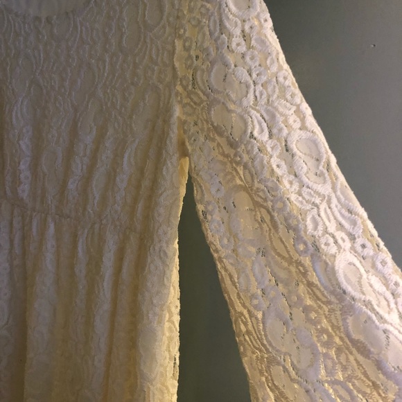 NEW style&co- white lace dress - Picture 4 of 5